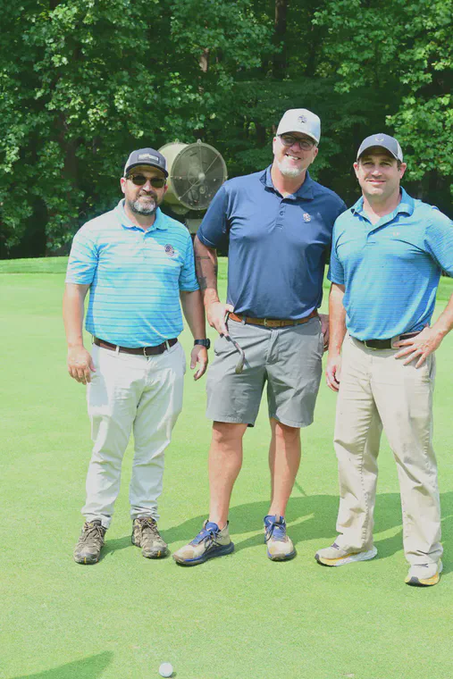 John Emerson, Joe Gulotti, and John Jacob at Deerfield.